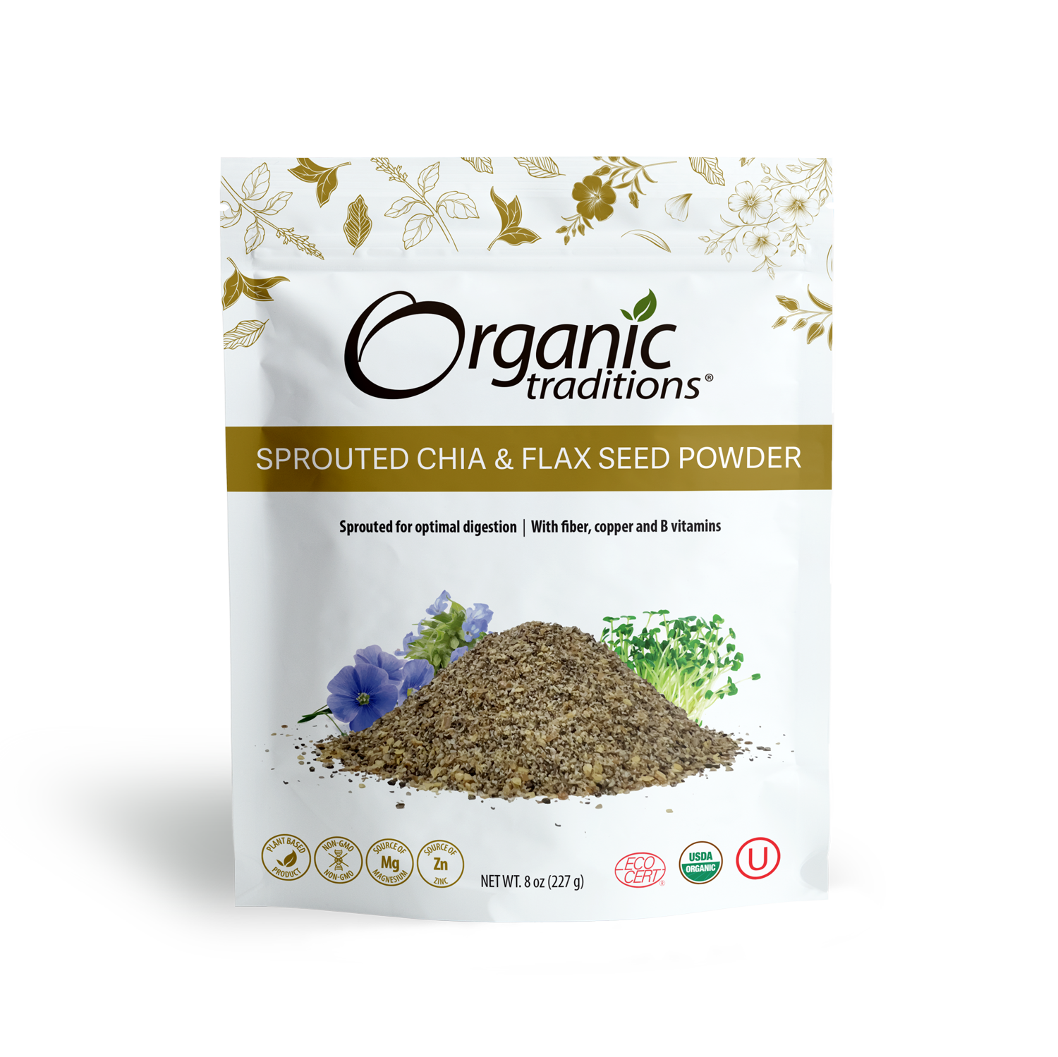 Sprouted Chia Seeds & Flax Seeds