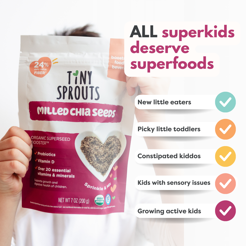 Organic Milled Chia Seeds + Vitamin D & Probiotics (Copy)