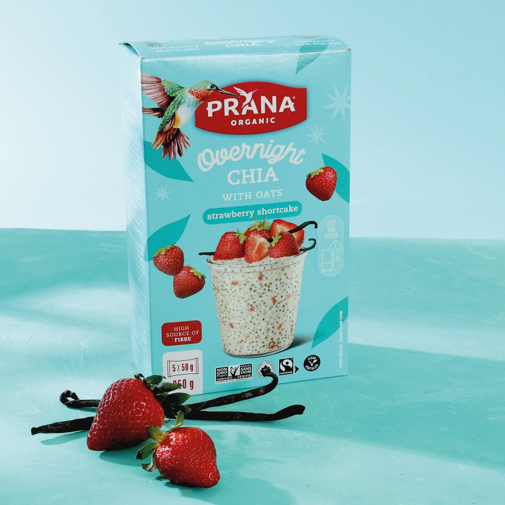 Overnight Chia - Organic Oat & Chia Mix - Strawberry Shortcake