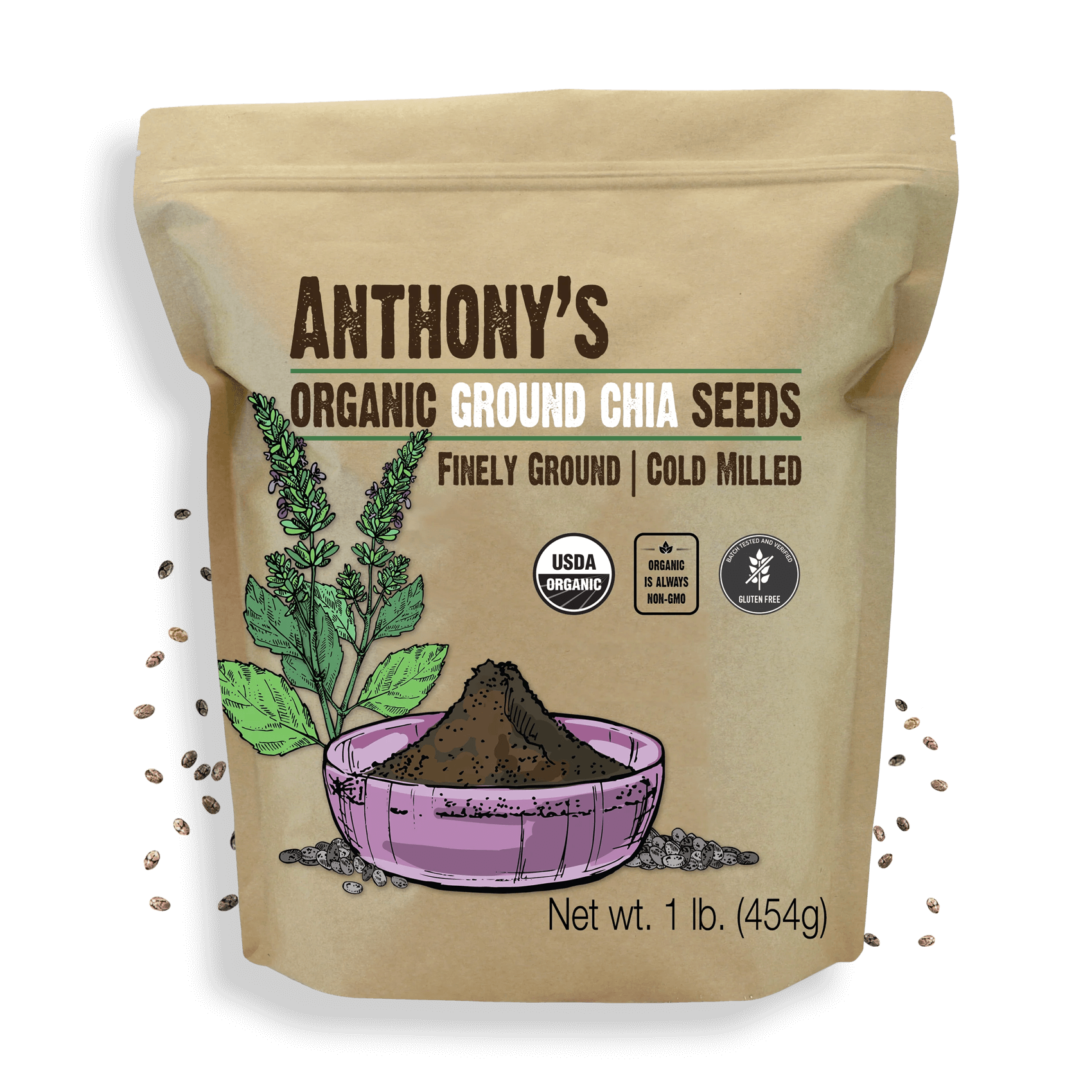 Organic Ground Chia Seeds