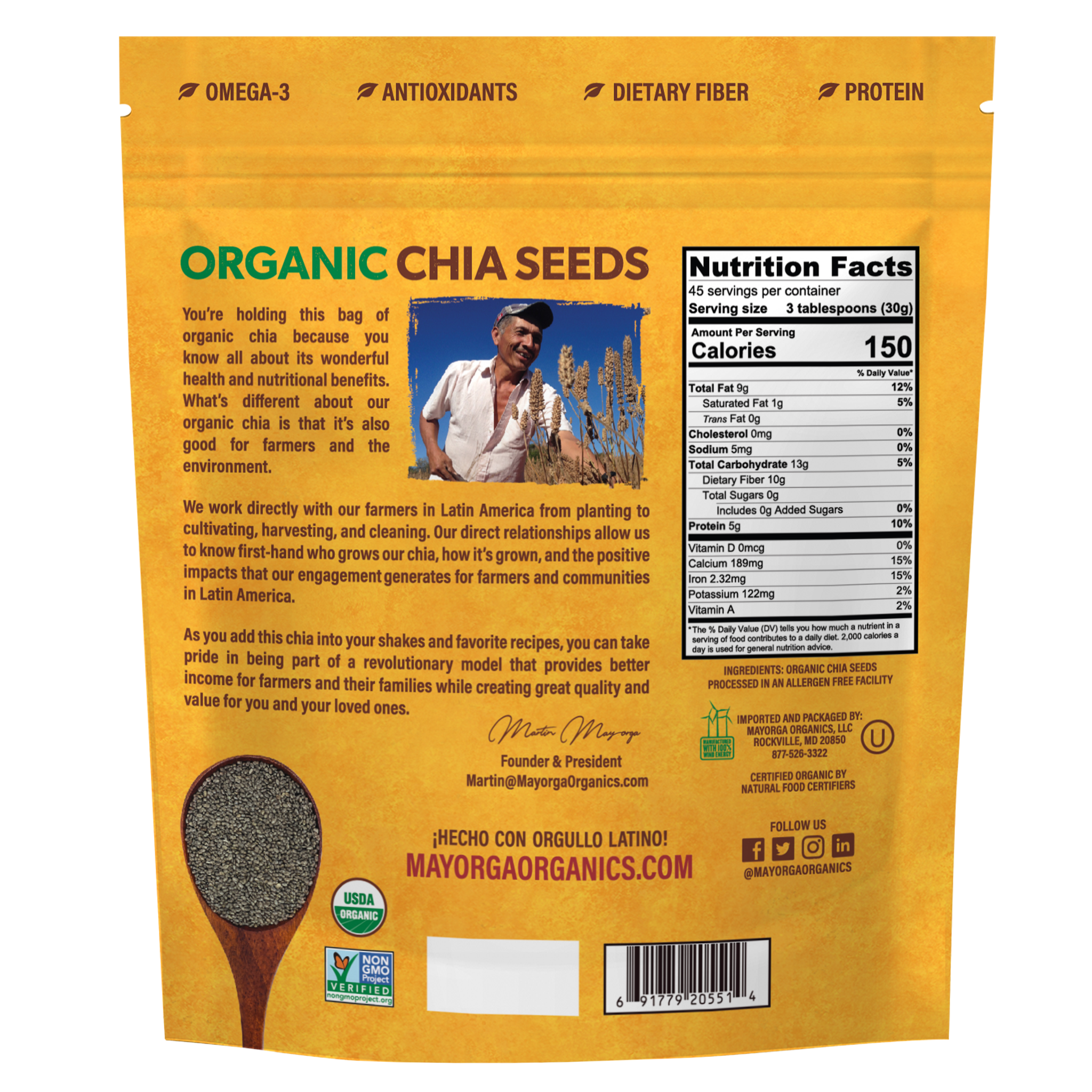 Organic Chia Seeds