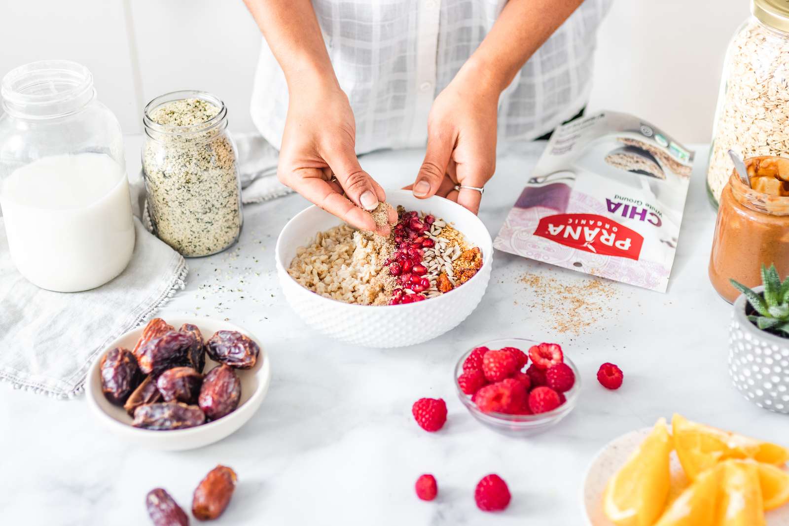 Organic Ground White Chia Seeds